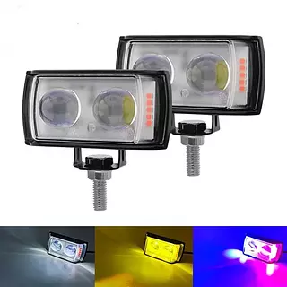 Exploradora Doble Lupa Led Federal