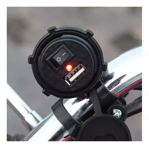 Cargador Usb Con Interruptor