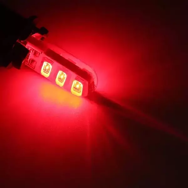 Bombillo T10 Led Rojo Flash