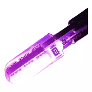 Bombillo T10 Led Morado Fijo