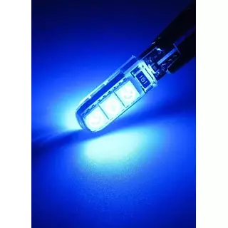 Bombillo T10 Led Azul Fijo