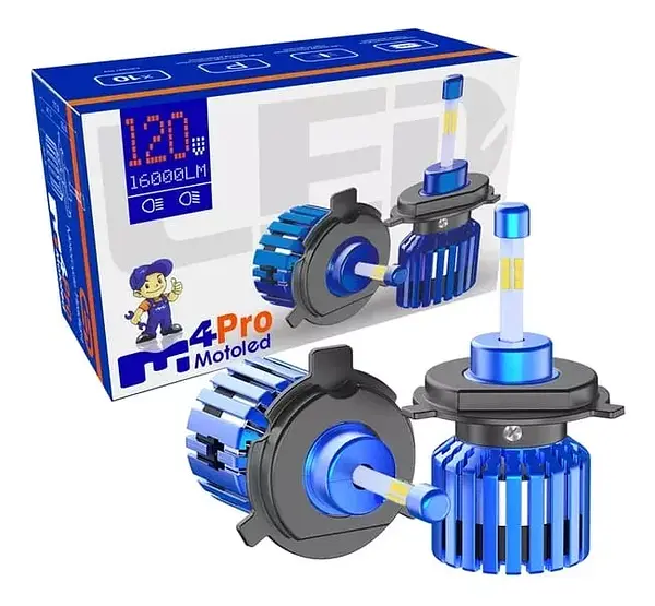 Bombillo 16.000 Lúmenes Moto Led